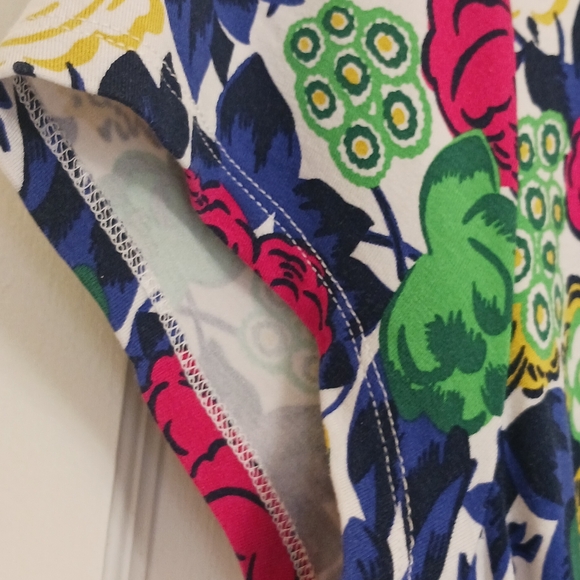 Boden Feminine Floral Wrap Dress Cottagecore Womens Size 10 Long - Picture 8 of 16